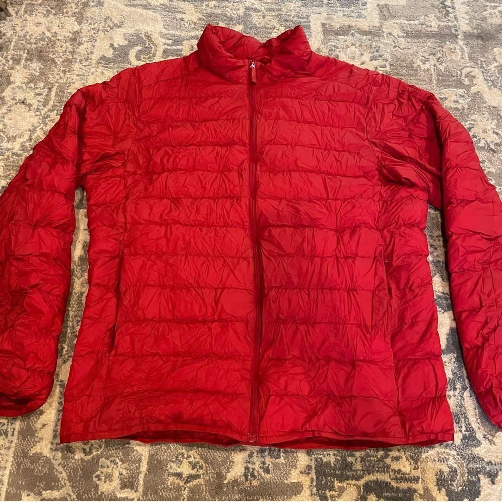 Red Puffer Jacket